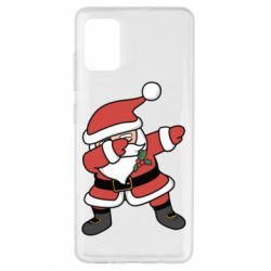 Чехол для Samsung A51 Santa dabbing - PrintSalon