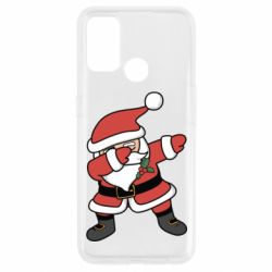 Чехол для Oppo A53/A32/A33 Santa dabbing - PrintSalon