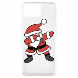 Чехол для Oppo A73 Santa dabbing - PrintSalon