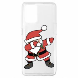 Чехол для Oppo A74 4G Santa dabbing - PrintSalon