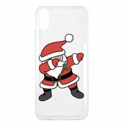 Чехол для Xiaomi Redmi 9a Santa dabbing - PrintSalon