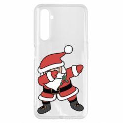 Чехол для Realme 6 Pro Santa dabbing - PrintSalon