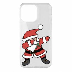 Чехол для iPhone 14 Pro Max Santa dabbing - PrintSalon