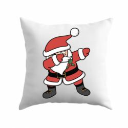 Подушка Santa dabbing - PrintSalon