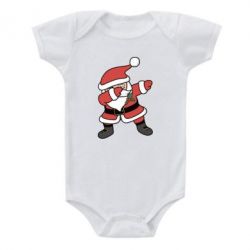 Детский бодик Santa dabbing - PrintSalon