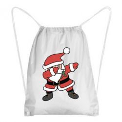Рюкзак-мешок Santa dabbing - PrintSalon