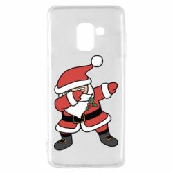 Чехол для Samsung A8 2018 Santa dabbing - PrintSalon