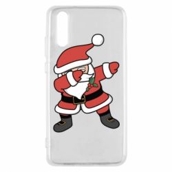 Чехол для Huawei P20 Santa dabbing - PrintSalon