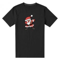 Мужская футболка премиум Santa dabbing - PrintSalon