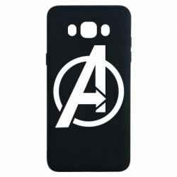 Чохол для Samsung J7 2016 Сaptain Аmerica logo - PrintSalon