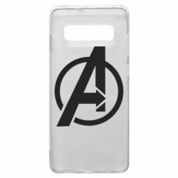 Чохол для Samsung S10+ Сaptain Аmerica logo - PrintSalon