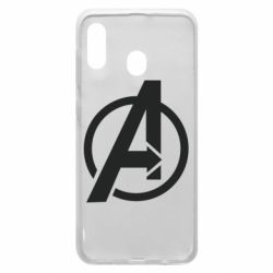 Чохол для Samsung A30 Сaptain Аmerica logo - PrintSalon