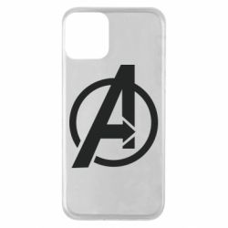 Чохол для iPhone 11 Сaptain Аmerica logo - PrintSalon