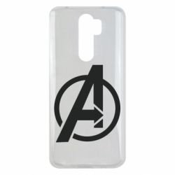 Чохол для Xiaomi Redmi Note 8 Pro Сaptain Аmerica logo - PrintSalon