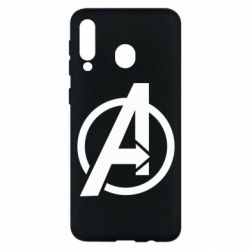 Чохол для Samsung M30 Сaptain Аmerica logo - PrintSalon