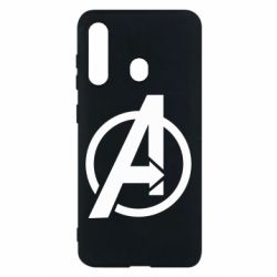 Чохол для Samsung M40 Сaptain Аmerica logo - PrintSalon