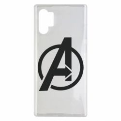 Чохол для Samsung Note 10 Plus Сaptain Аmerica logo - PrintSalon