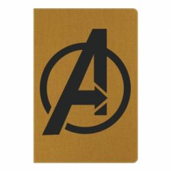 Блокнот з принтом Сaptain Аmerica logo - PrintSalon