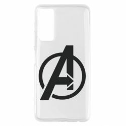 Чохол для Huawei P Smart 2021 Сaptain Аmerica logo - PrintSalon