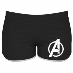 Жіночі шорти Сaptain Аmerica logo - PrintSalon