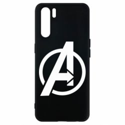 Чохол для Oppo A91 / Reno3Сaptain Аmerica logo - PrintSalon