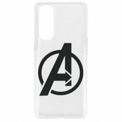 Чохол для Oppo Reno 4 Pro Сaptain Аmerica logo - PrintSalon