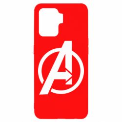Чохол для Oppo Reno 5 Lite Сaptain Аmerica logo - PrintSalon