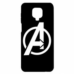 Чохол для Xiaomi Redmi Note 9S / 9Pro / 9Pro Max Сaptain Аmerica logo - PrintSalon