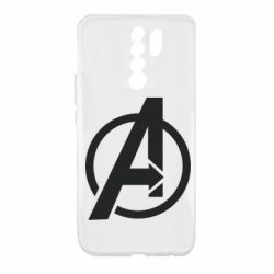 Чохол для Xiaomi Redmi 9 Сaptain Аmerica logo - PrintSalon