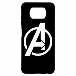 Чохол для Xiaomi Poco X3 Сaptain Аmerica logo - PrintSalon