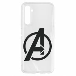 Чохол для Realme 6 Сaptain Аmerica logo - PrintSalon