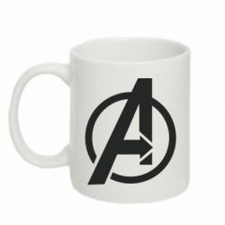 Чашка 320ml Сaptain America logo