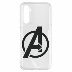 Чохол для Realme 6 Pro Сaptain Аmerica logo - PrintSalon