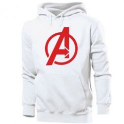 Чоловіче худі Сaptain Аmerica logo - PrintSalon