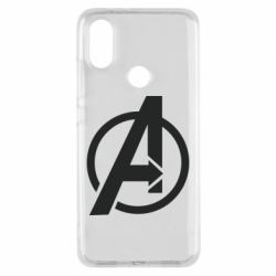 Чохол для Xiaomi Mi A2 Сaptain Аmerica logo - PrintSalon