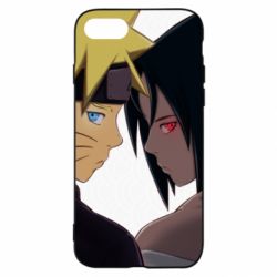 Чохол для iPhone SE 2022 Sasuke with Naruto - PrintSalon