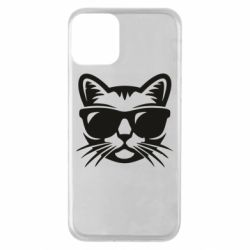 Чохол для iPhone 11 Сat in sunglasses - PrintSalon