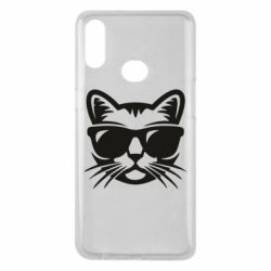 Чохол для Samsung A10s Сat in sunglasses