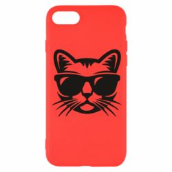Чохол для iPhone SE 2020 Сat in sunglasses