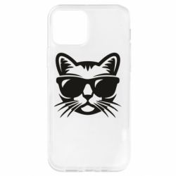 Чохол для iPhone 12 Pro Сat in sunglasses