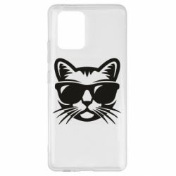 Чохол для Samsung S10 Lite Сat in sunglasses - PrintSalon