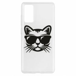 Чохол для Samsung S20 FE Сat in sunglasses - PrintSalon