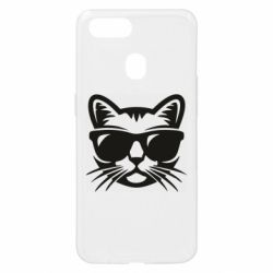 Чохол для Oppo A5s / A12Сat in sunglasses