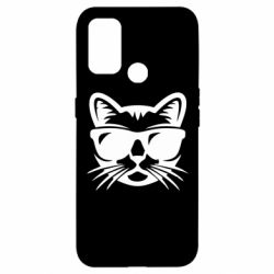 Чохол для Oppo A53 / A32 / A33Сat in sunglasses - PrintSalon
