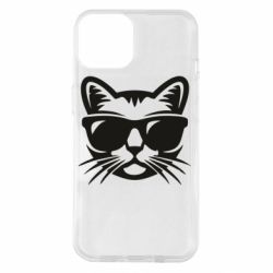 Чохол для iPhone 14 Сat in sunglasses