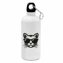 Фляга Сat in sunglasses