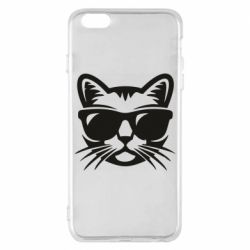 Чохол для iPhone 6 Plus/6S Plus Сat in sunglasses - PrintSalon