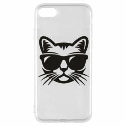 Чохол для iPhone 7 Сat in sunglasses