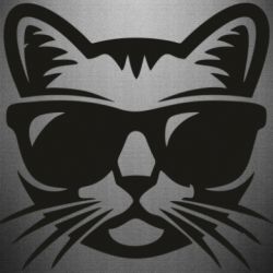 Наклейка Сat in sunglasses