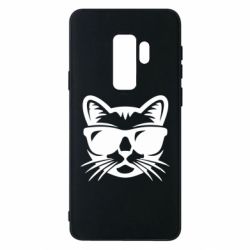Чохол для Samsung S9+ Сat in sunglasses - PrintSalon